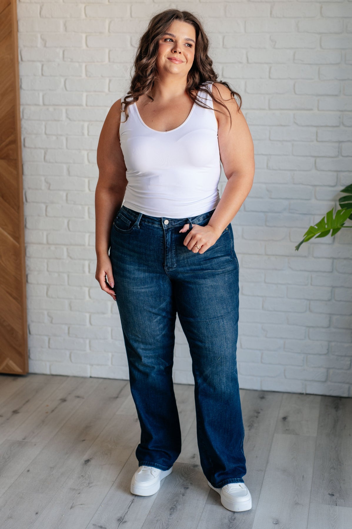 Judy Blue Tummy Control Straight Jeans