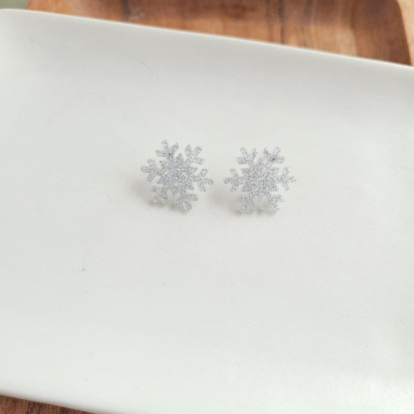 Snowflake Studs