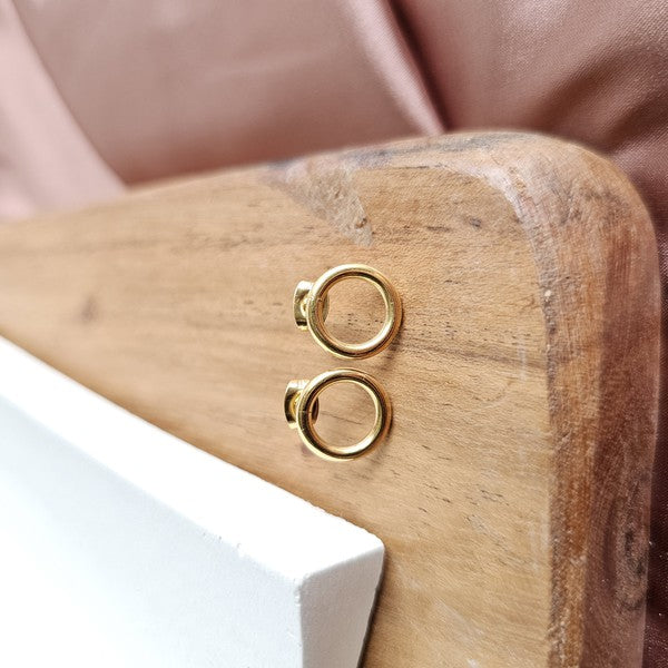 Luxe Gold Oriana Studs - Small