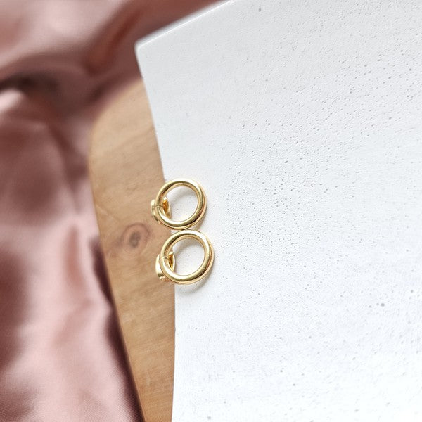 Luxe Gold Oriana Studs - Small