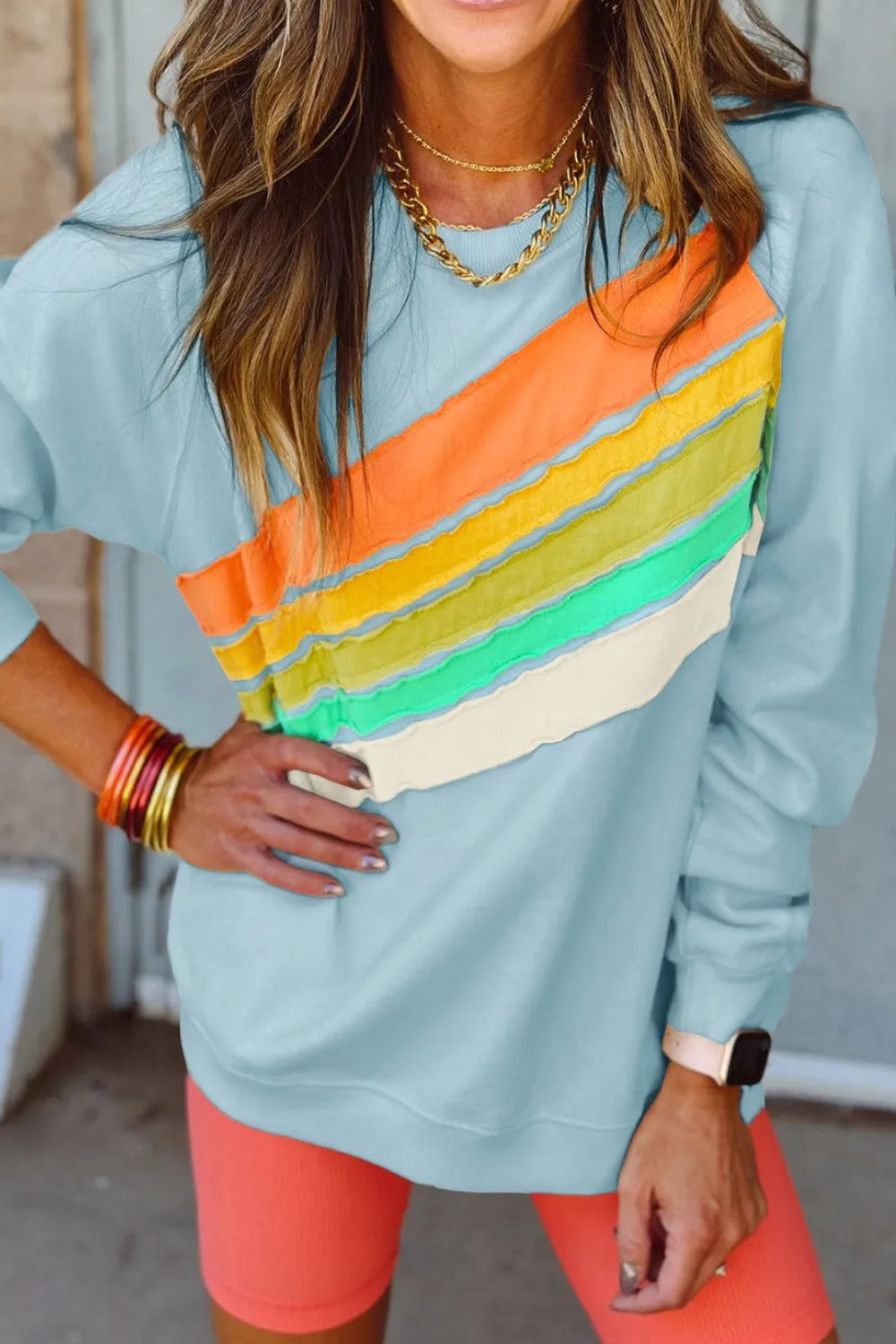 Slice of Rainbow Sweatshirt - 3 Color Options