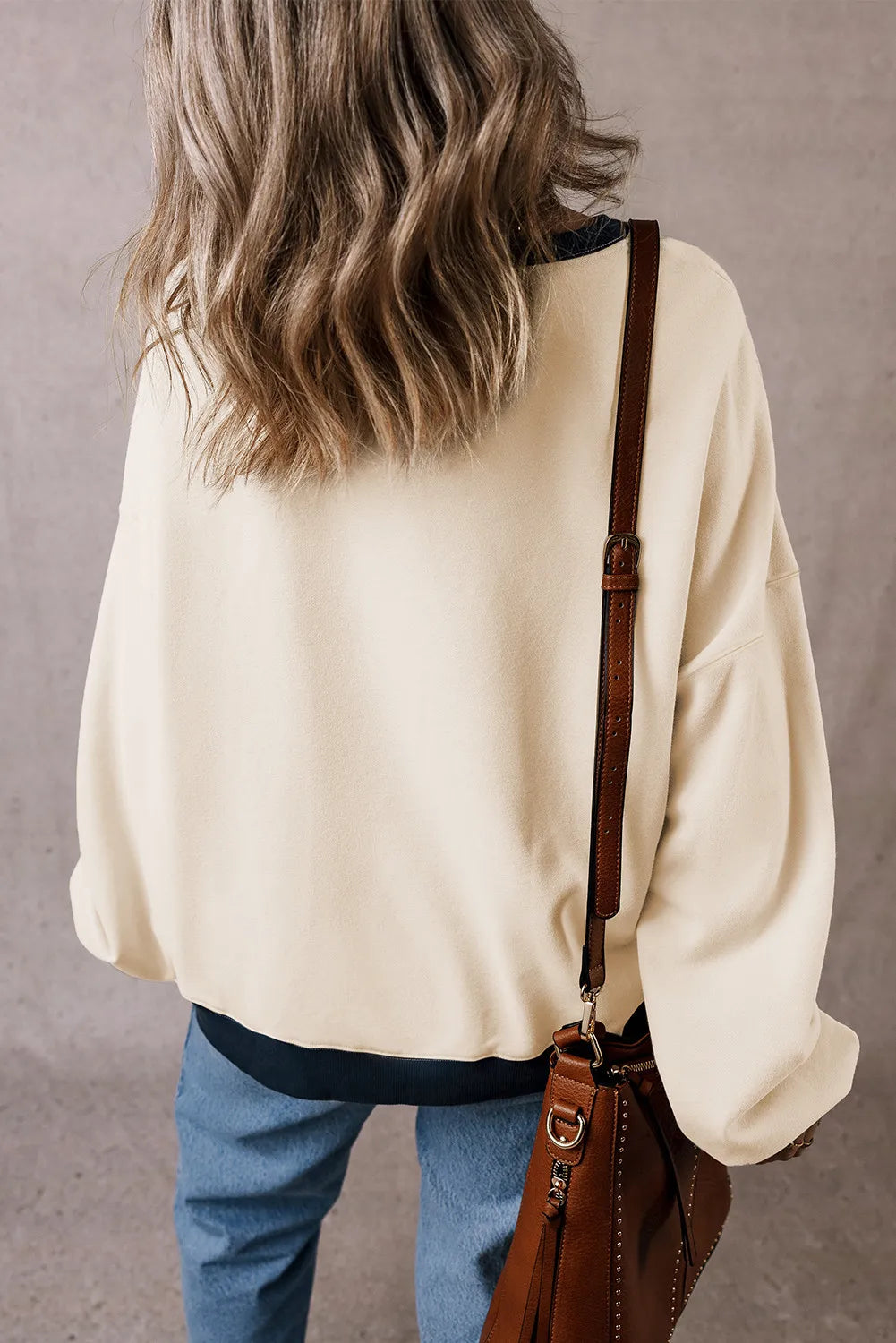 Pumpkin Season Straight Hem Sweatshirt