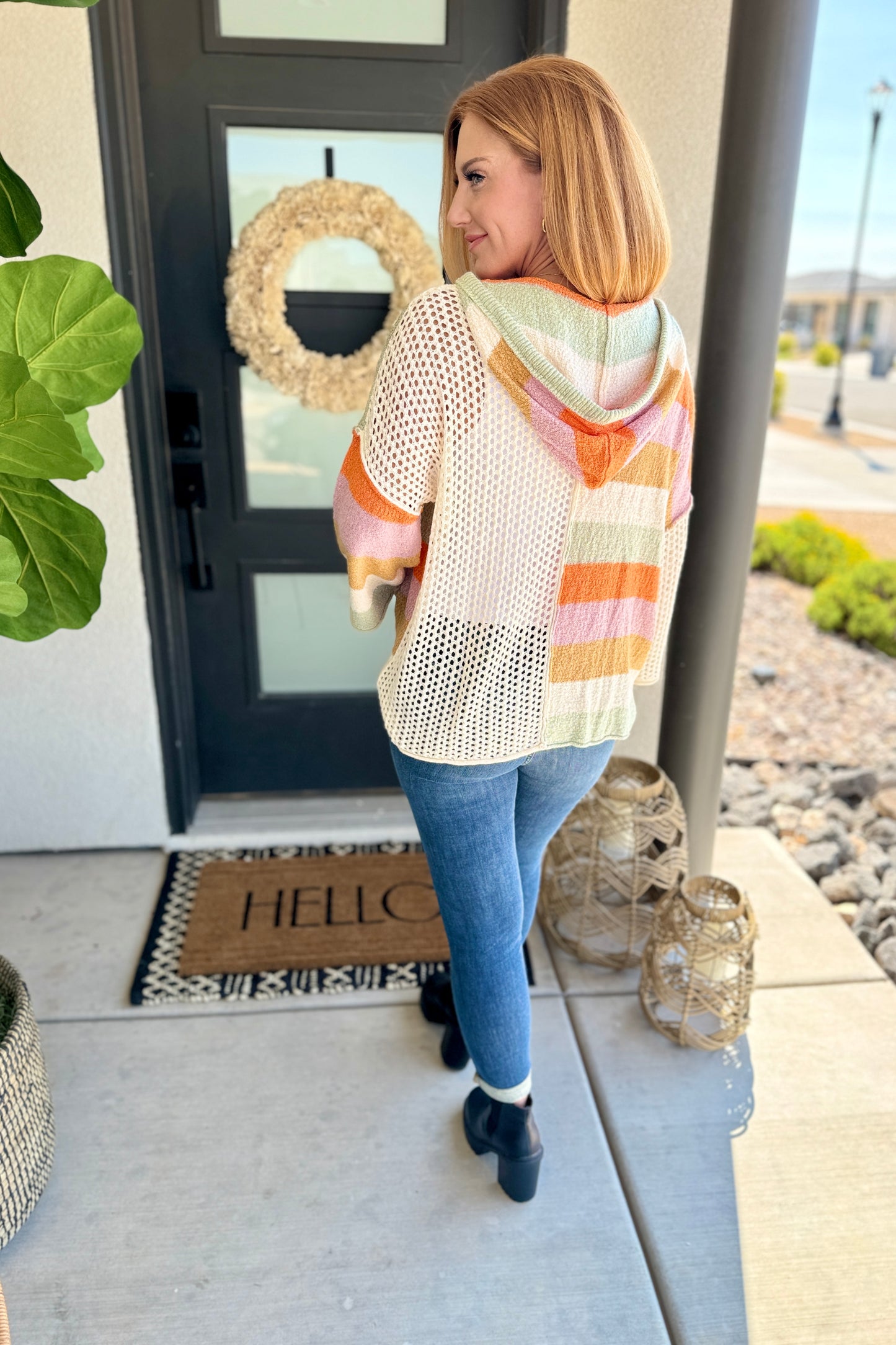 Dahlia Hooded Sweater in Two Colors