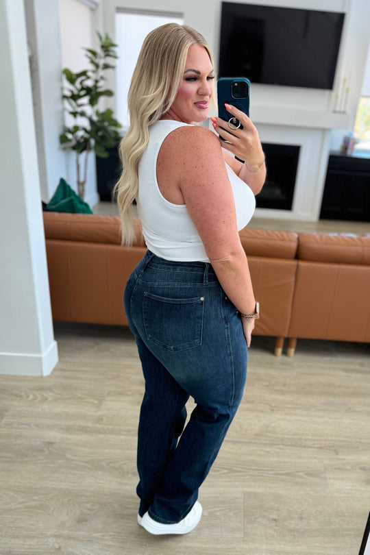 Judy Blue Tummy Control Straight Jeans