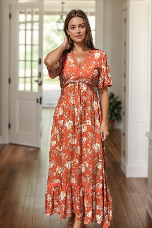 Orange Orient Maxi