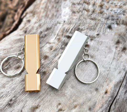 Safety Survival Whistle Keychain