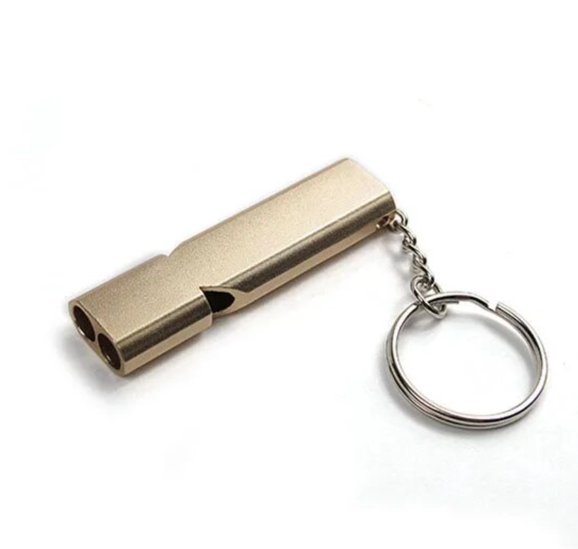 Safety Survival Whistle Keychain