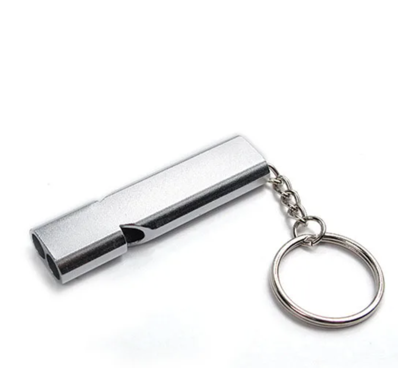 Safety Survival Whistle Keychain