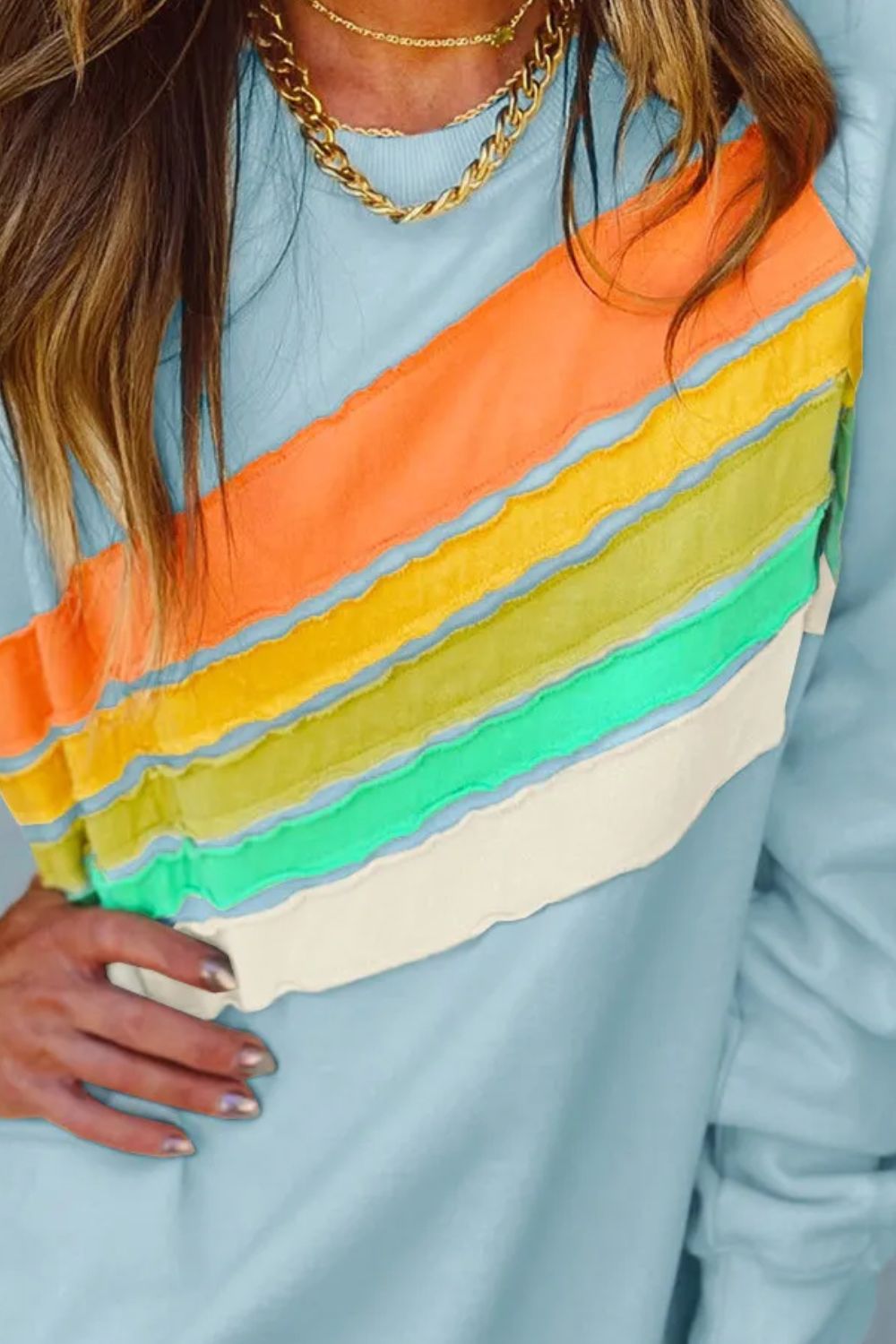 Slice of Rainbow Sweatshirt - 3 Color Options