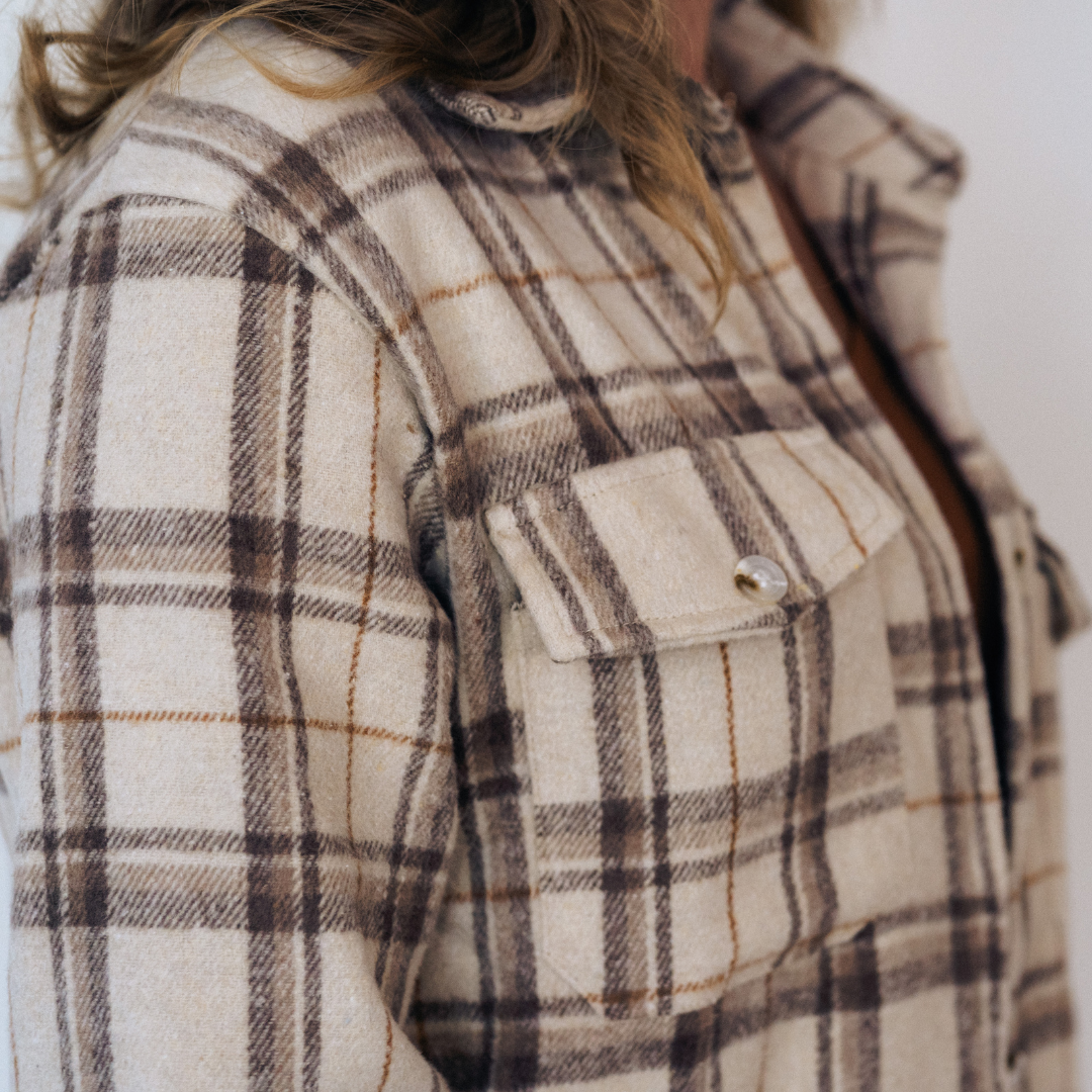 Beige Flannel - Women's