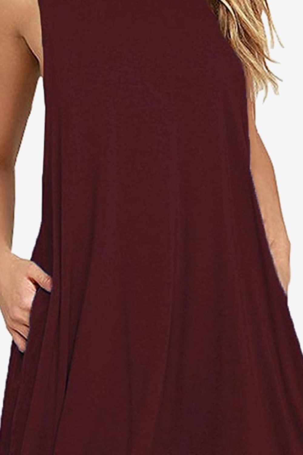 Super Stretch Tank Dress with Pockets - 7 Color Options