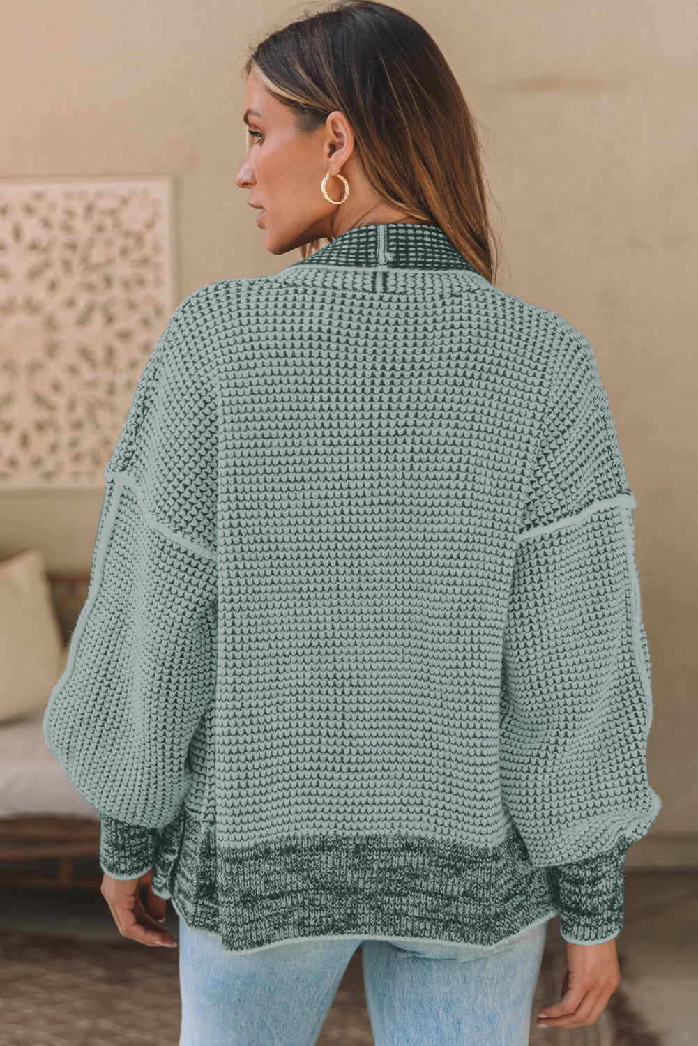 Heathered Open Front Cardigan - 6 Color Options