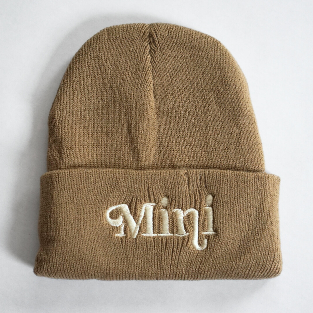 Matching Knit Hats- Mini- Tan