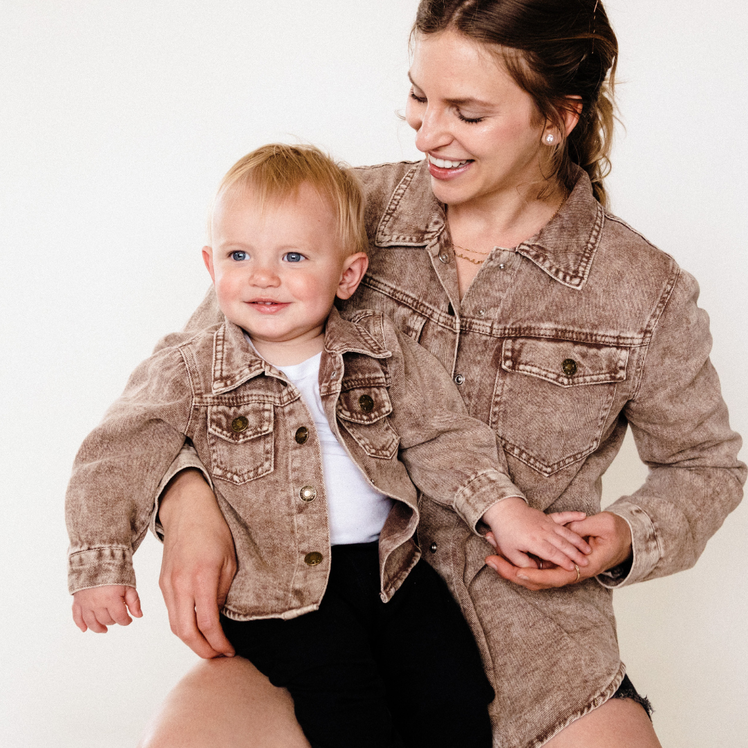 Brown Denim Jacket - Infant