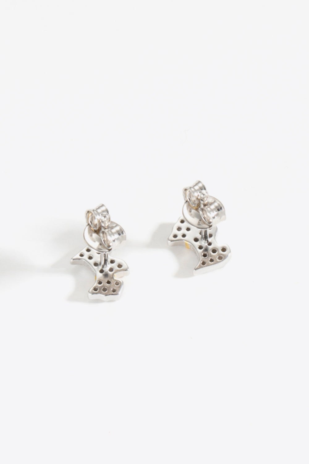 Scottie Dog Sterling Silver Stud Earrings