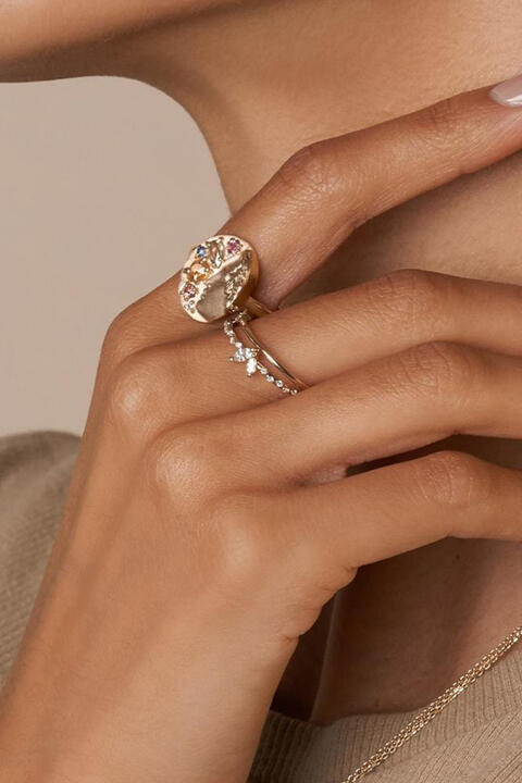 My Dainty Heart 18K Ring