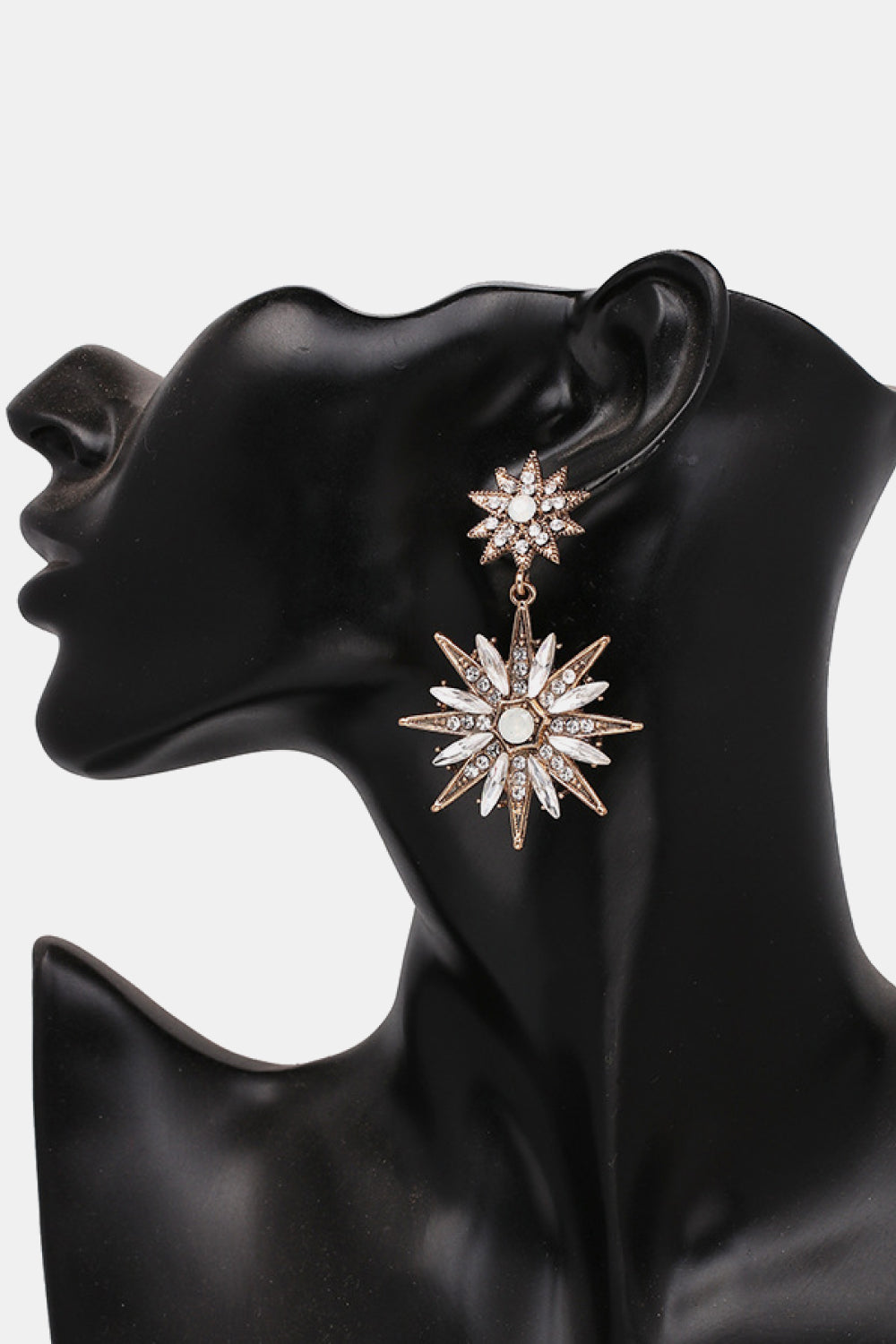 Starburst Deco Statement Earrings