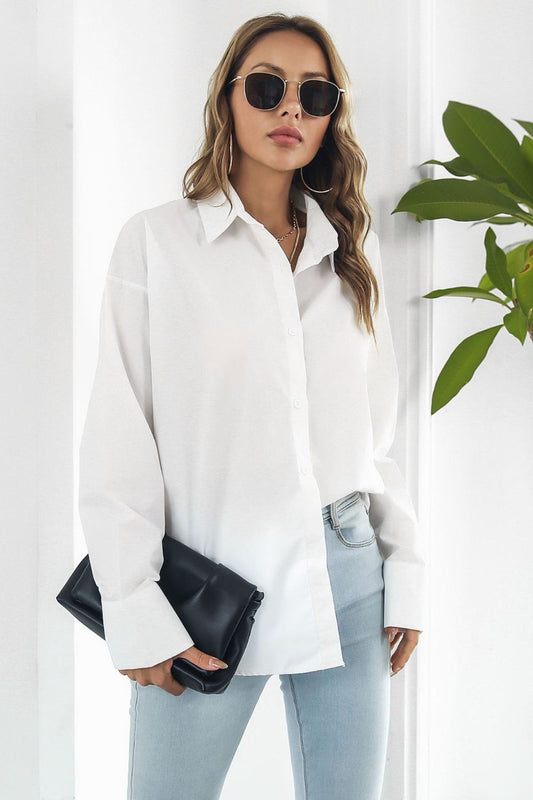 The Modern Button Down - White or Black