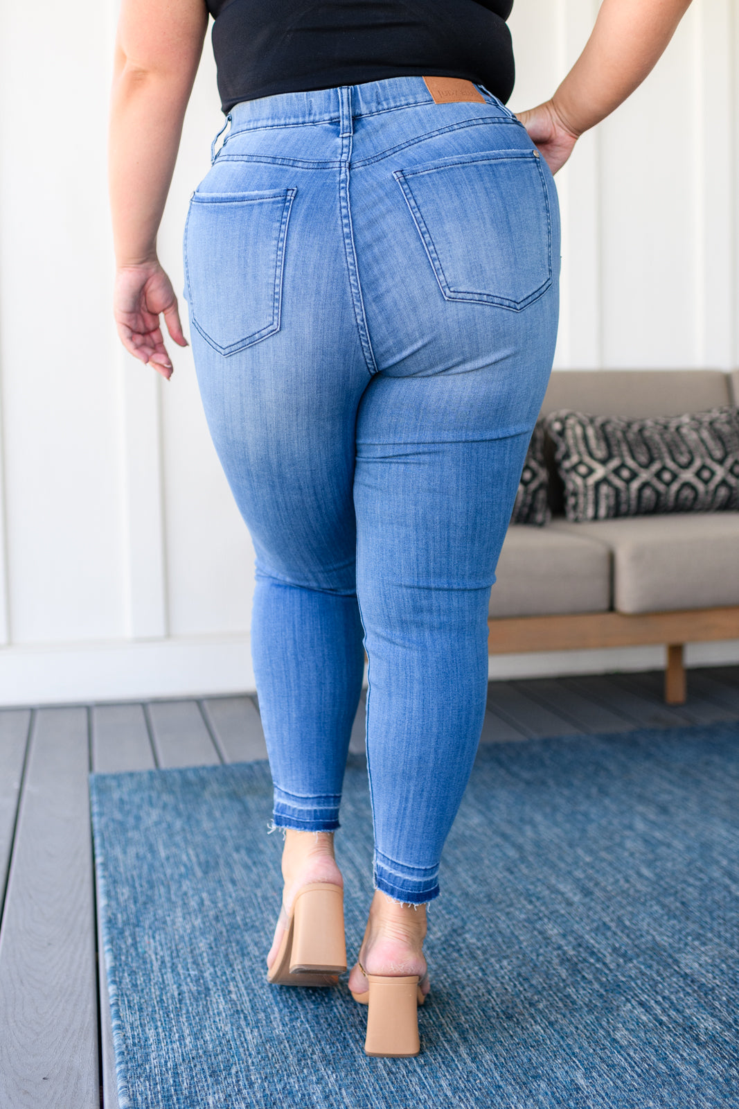 Judy Blue Amanda High Rise Pull-on Skinny Jeans