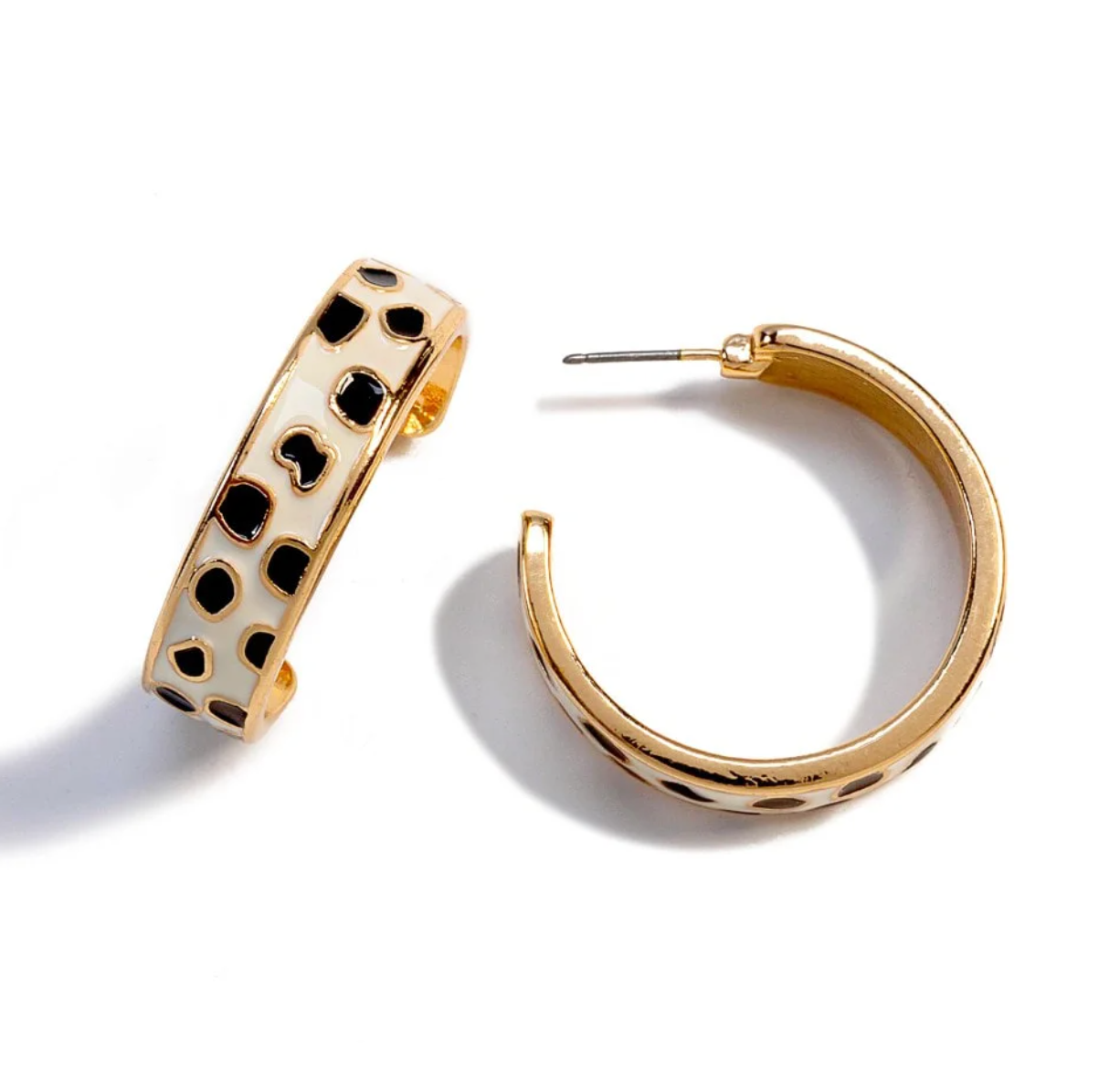 Cheetah Print Hoop