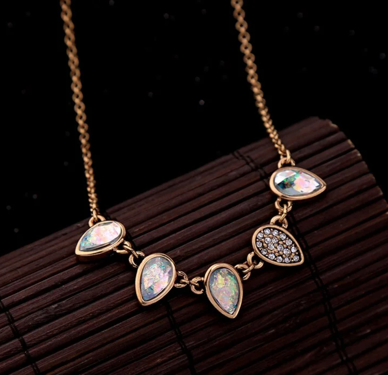 Opal Pave' Pendant