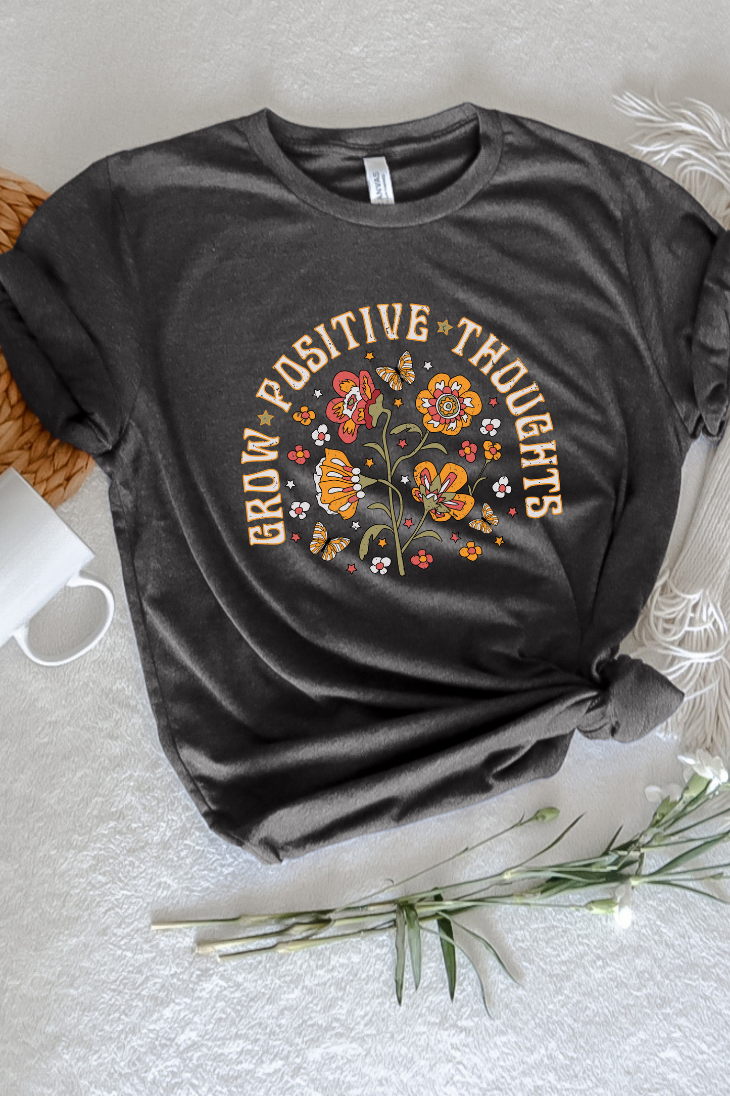 GROW POSITIVE THOUGHTS TEE