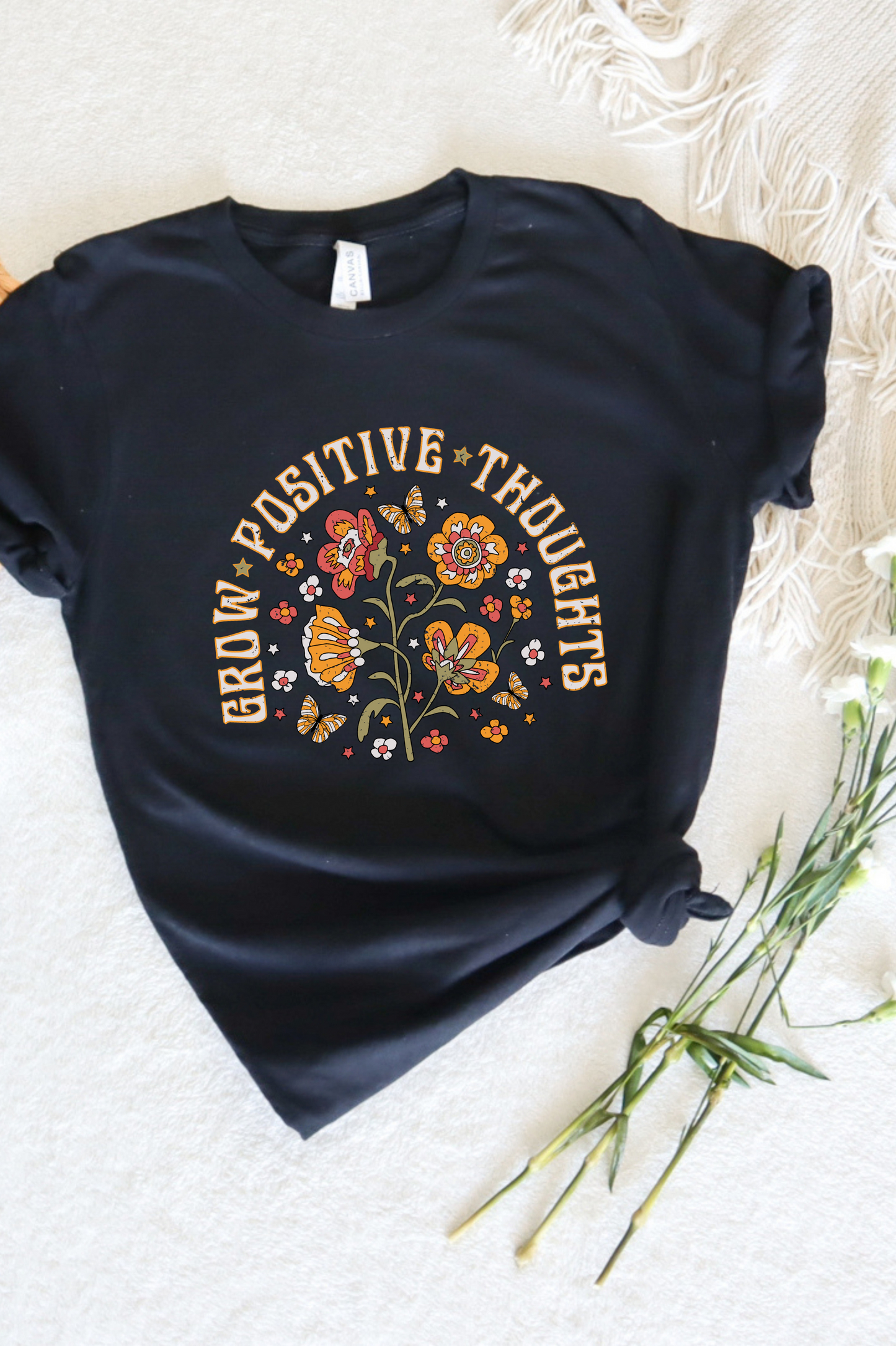 GROW POSITIVE THOUGHTS TEE