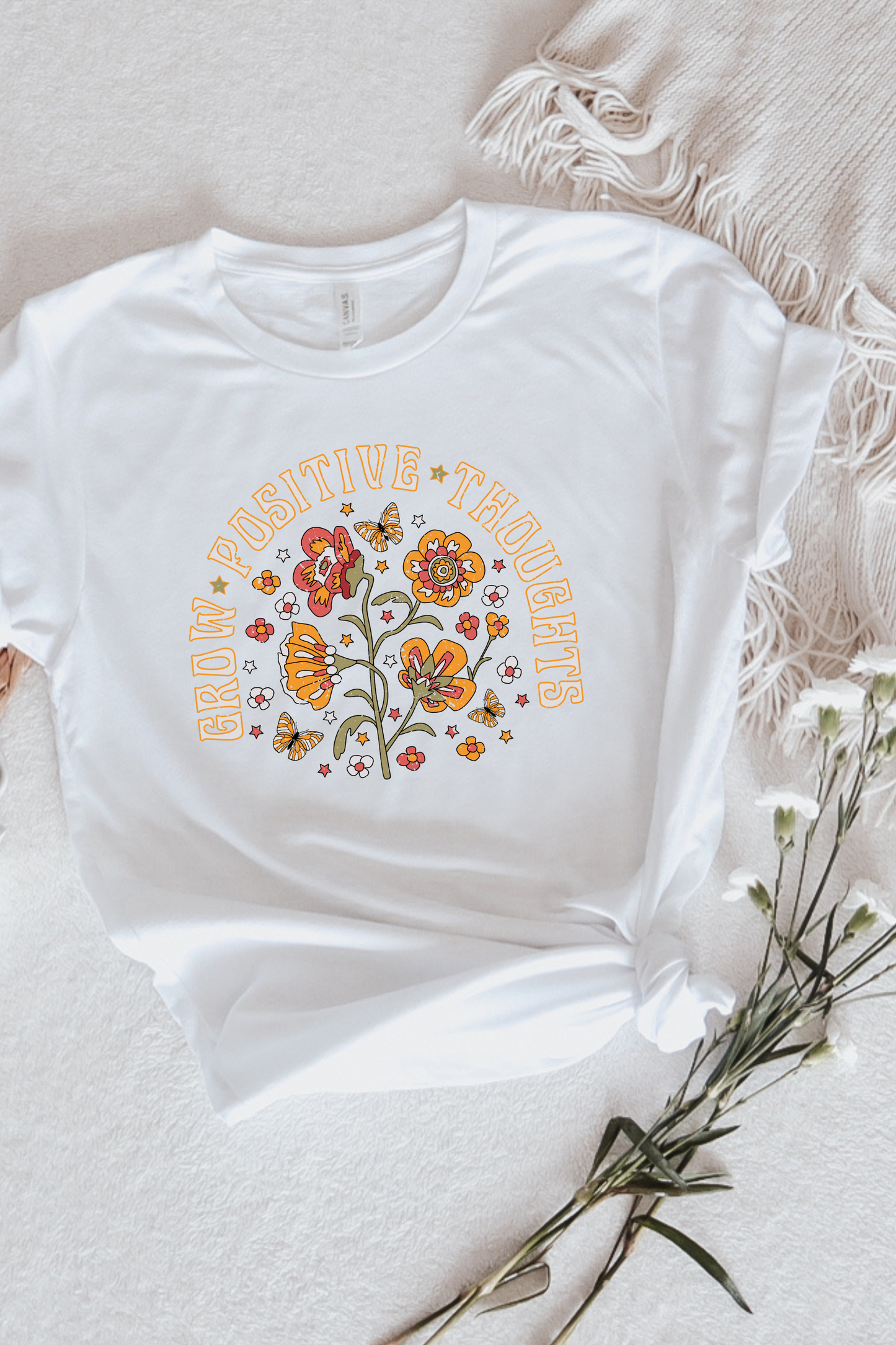 GROW POSITIVE THOUGHTS TEE