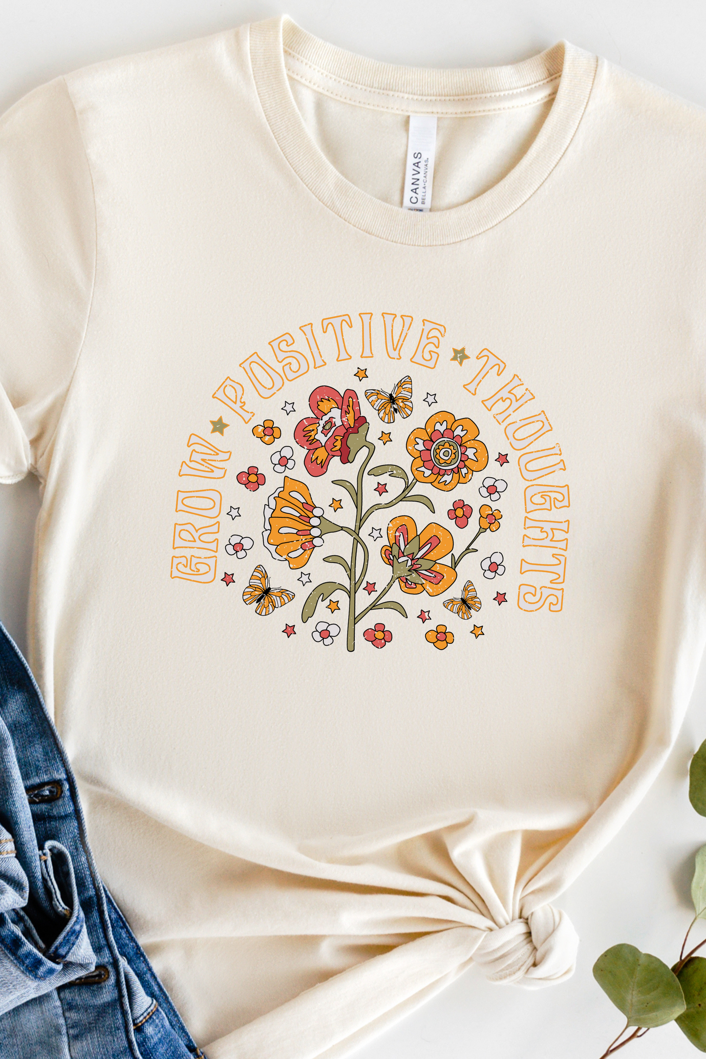 GROW POSITIVE THOUGHTS TEE