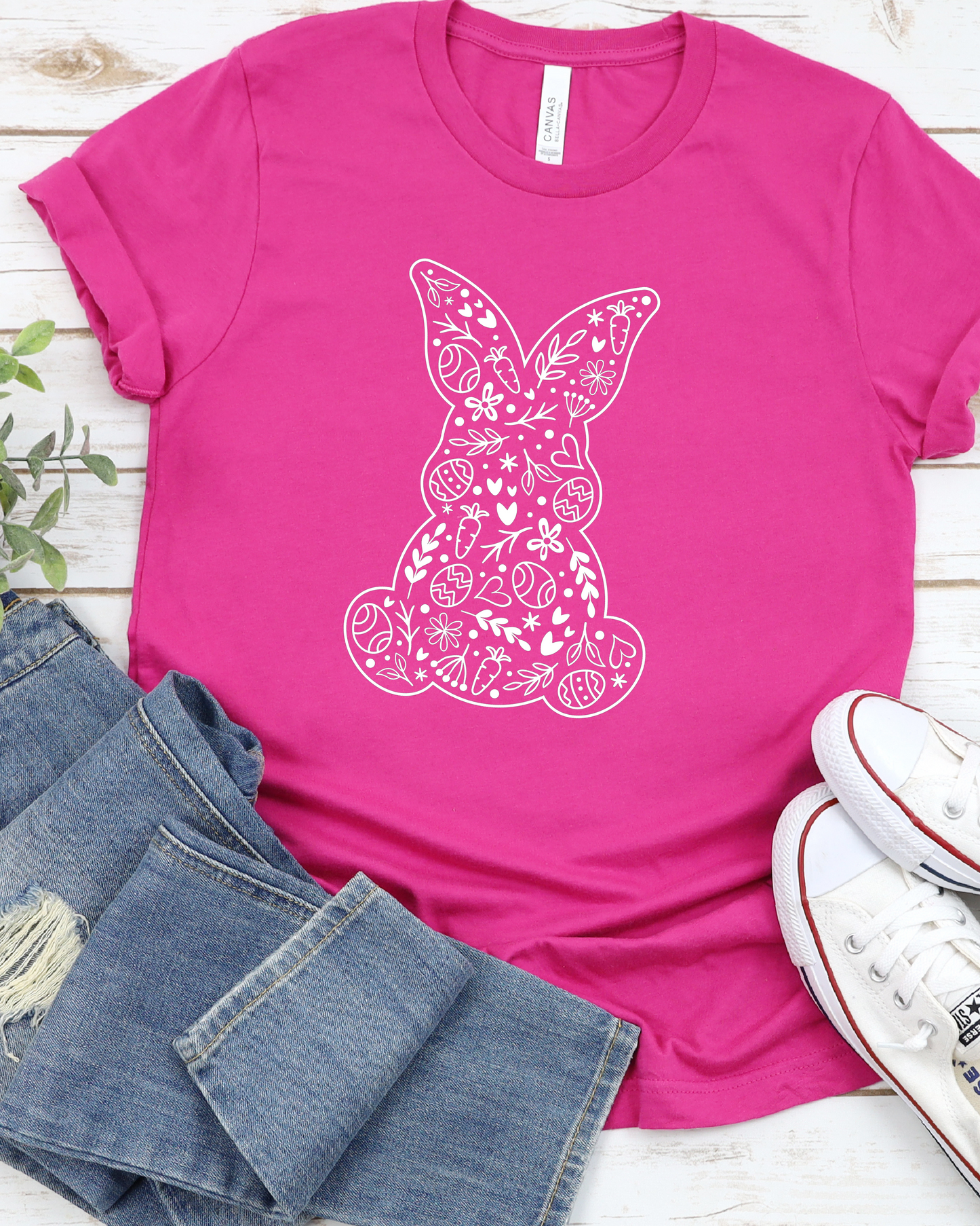 BUNNY OUTLINE TEE