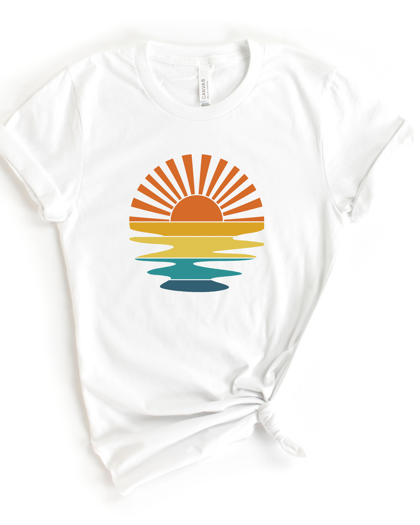 RETRO SUNSET TEE