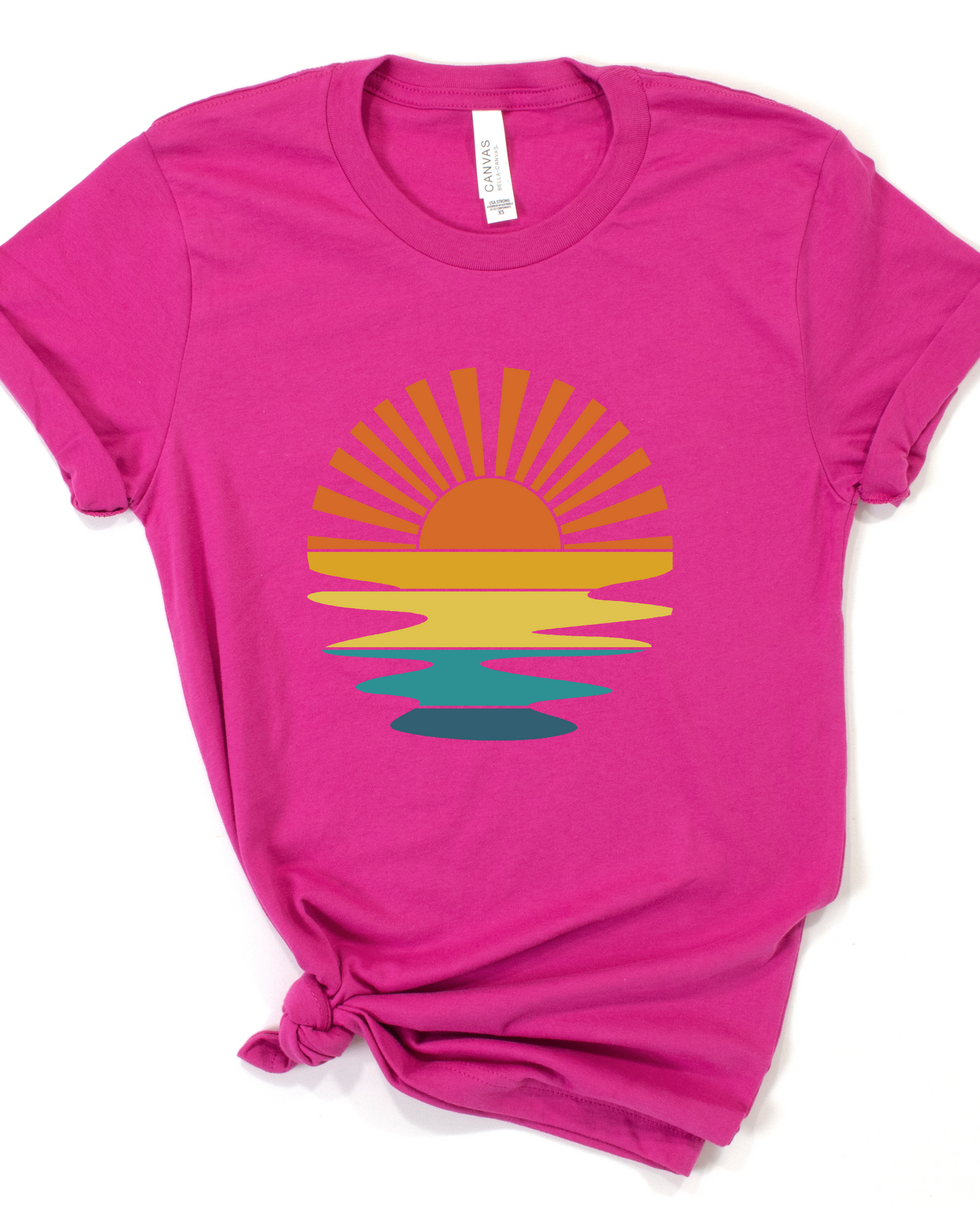 RETRO SUNSET TEE