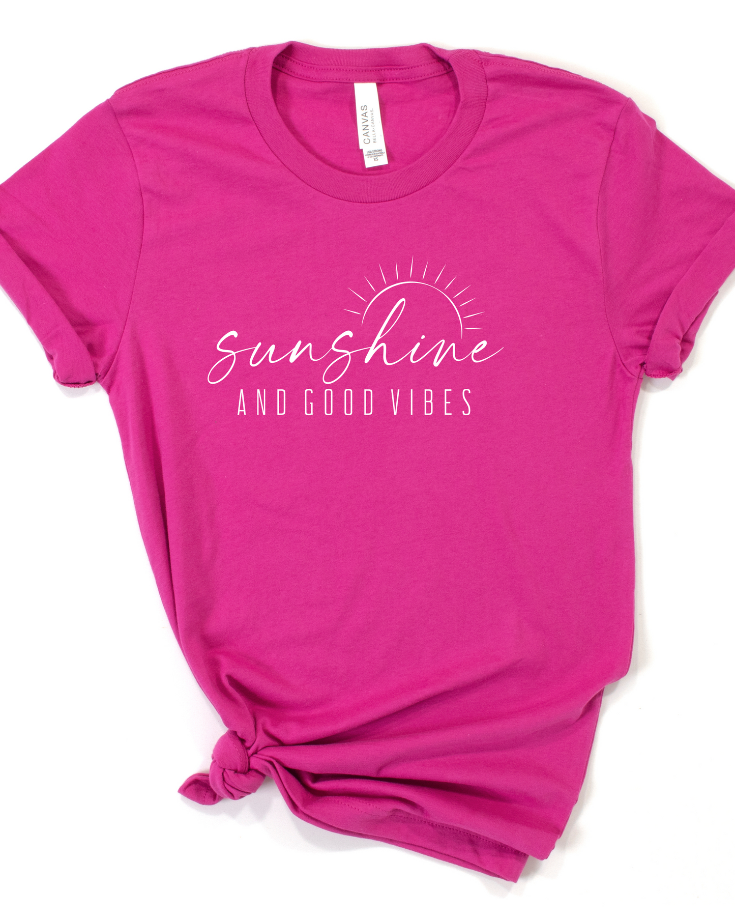 SUNSHINE & GOOD VIBES TEE