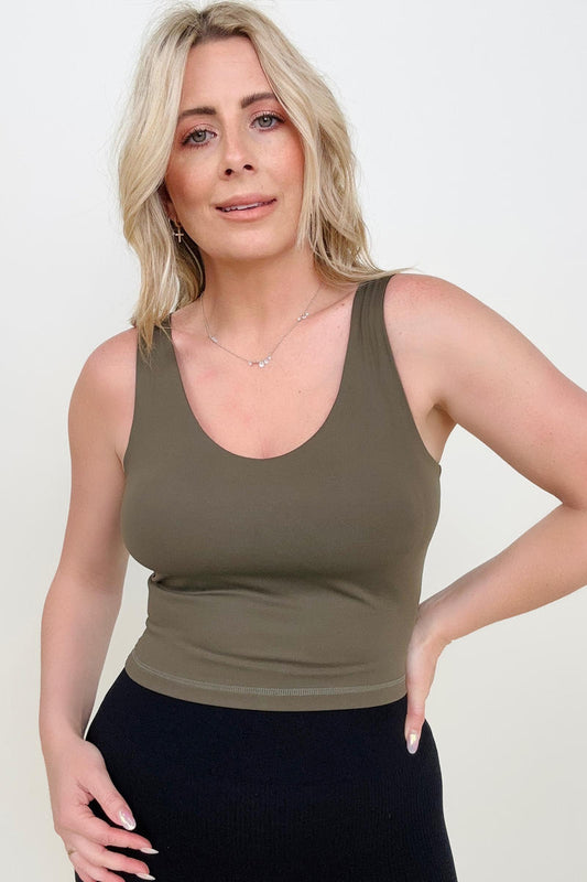 FawnFit Short Lift Tank 2.0 with Built-in Bra - 11 Colors