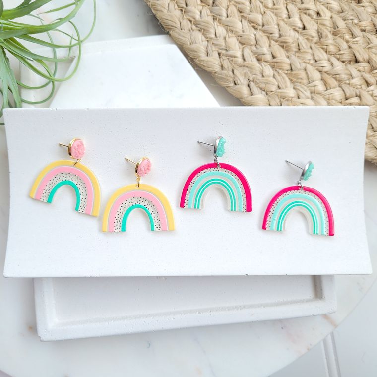 Happy Day Rainbow Earrings