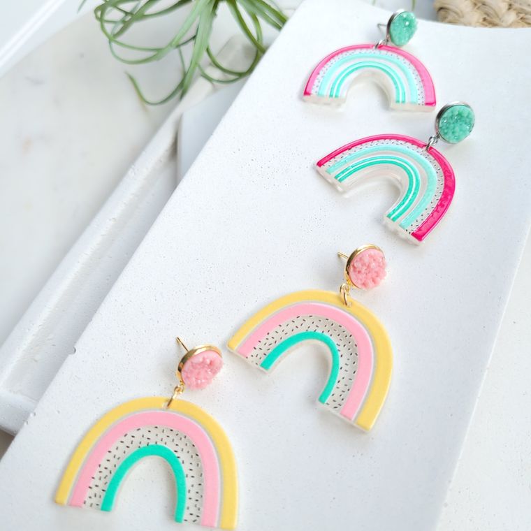 Happy Day Rainbow Earrings