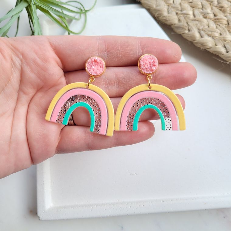 Happy Day Rainbow Earrings