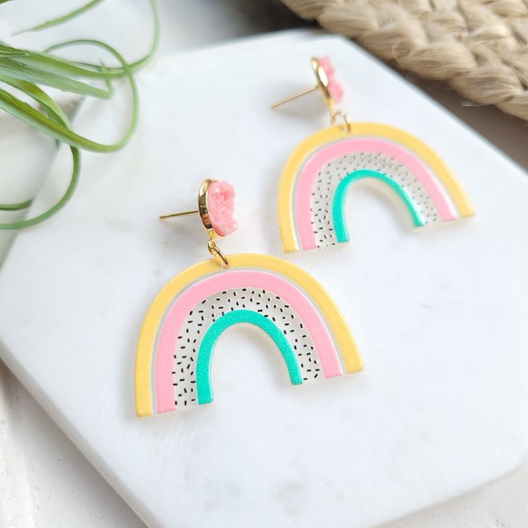 Happy Day Rainbow Earrings