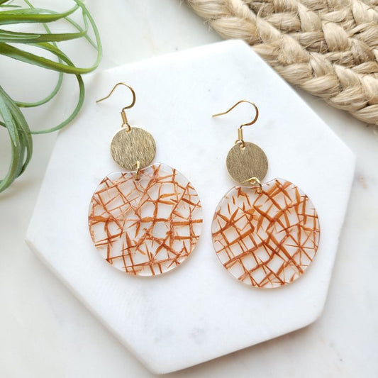 Zoey Acetate Earrings