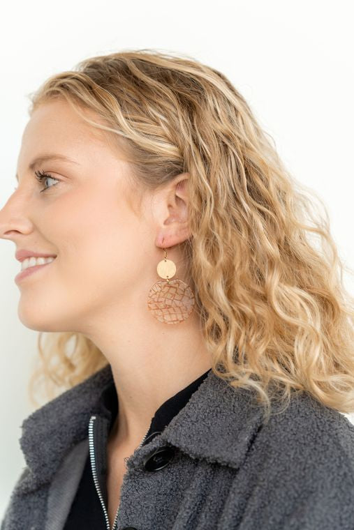 Zoey Acetate Earrings